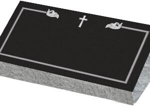 Individual Bevel Markers - Border with Flower Design