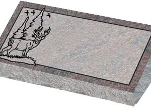 Individual Bevel Markers - Deer with Pine Tree