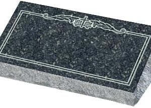 Individual Bevel Markers - Top Centered Cross with Lily