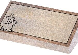 Individual Bevel Markers - Cross and Lamb
