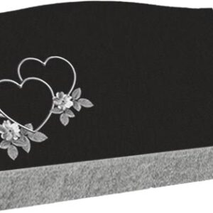 Individual Slant Markers - Dogwood with Hearts
