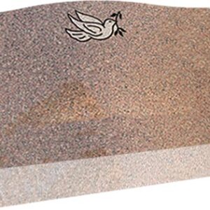 Individual Slant Markers - Dove with Leaf
