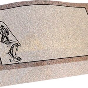 Individual Slant Markers - Fishing Man