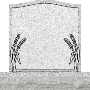 Individual Upright Headstones - Wheat