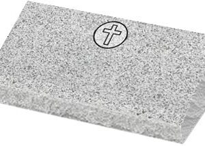 Individual Bevel Markers - Veteran Desgin Covered Cross
