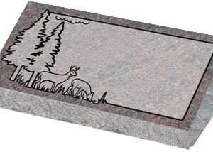 Individual Bevel Markers - Natural Scenery with Deer