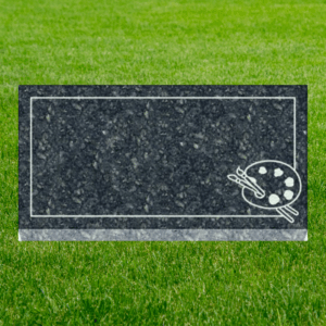 Individual Flat Grave Markers - Painter Kit