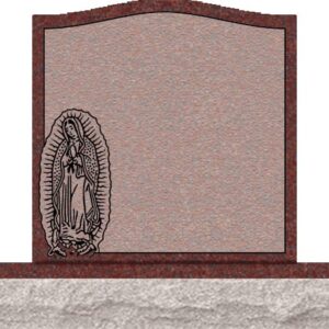 Individual Upright Headstones - Lady Guadalupe