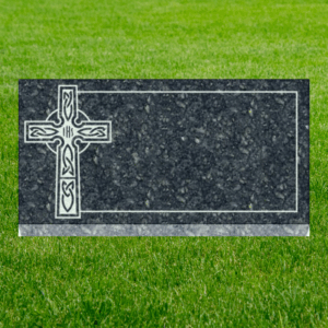 Individual Flat Grave Markers - Celtic Cross