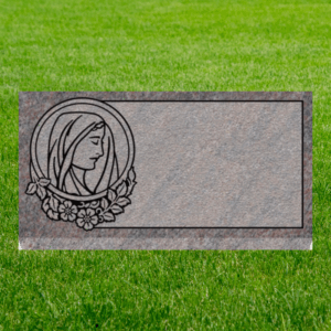 Individual Flat Grave Markers - Mary FM087
